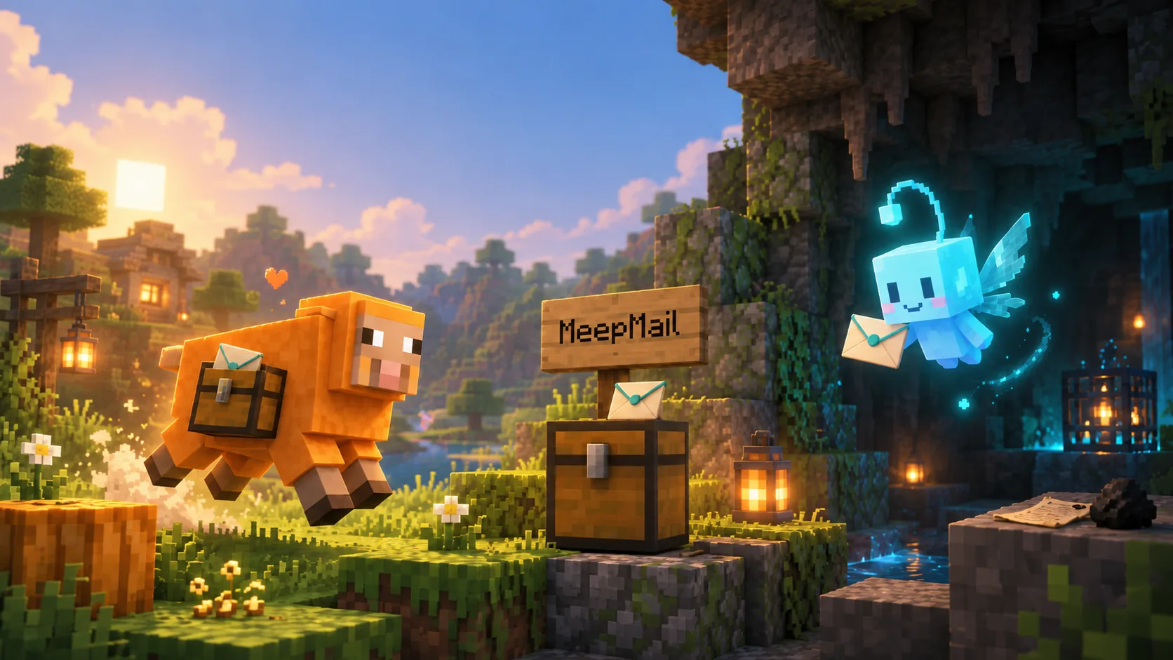 MeepMail en CavePost op QuantumMeeps